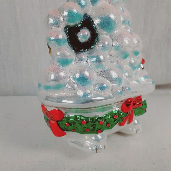 Betty Boop 1998 Polonaise Kurt Adler Collectible Blown Glass Christmas Ornament - Picture 12 of 16